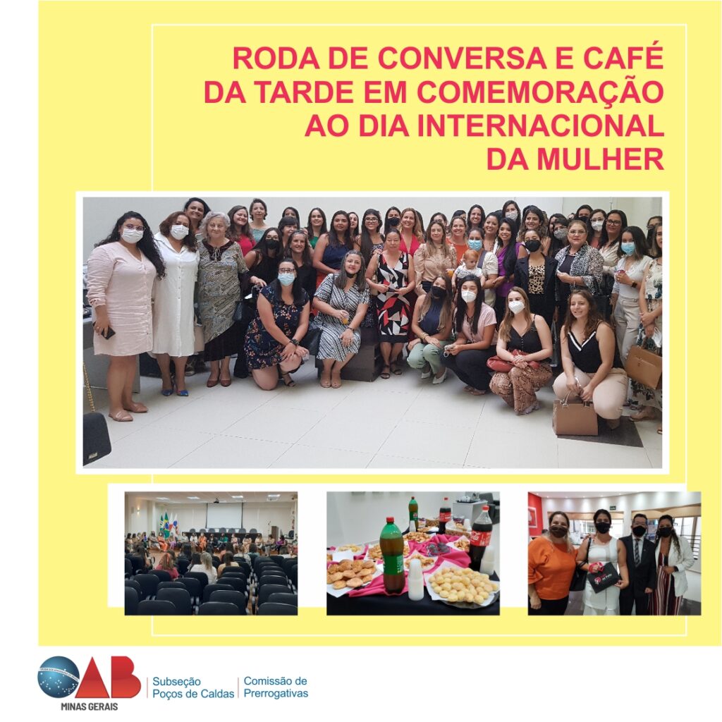 Roda de Conversa, Café e Sorteio de Brindes – Dia Internacional da Mulher