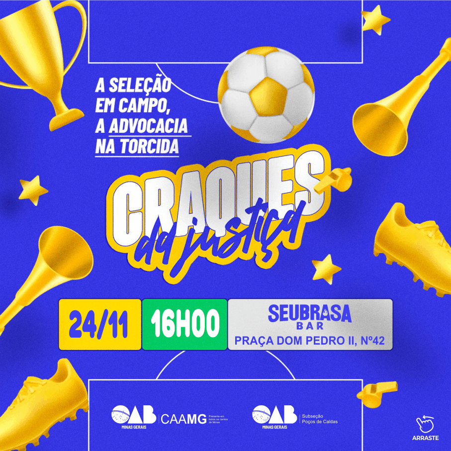 Fan Fest – Vamos Juntos Torcer pelo Brasil na Copa 24/11/2022 – 16:00 Hs