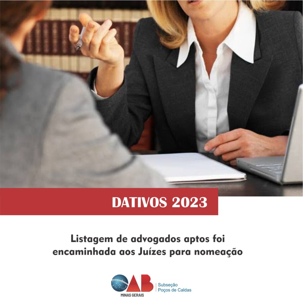 Listagem de Advogados Dativos 2023