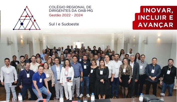 Colégio Regional de Dirigentes reúne representantes das regiões Sul 1 e Sudoeste da OAB-MG