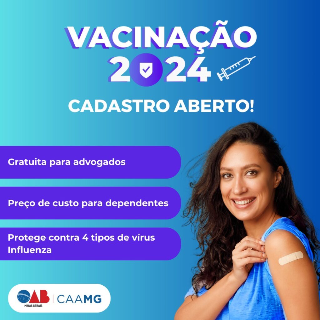 Vacinação Antigripal 2024 CAA/MG