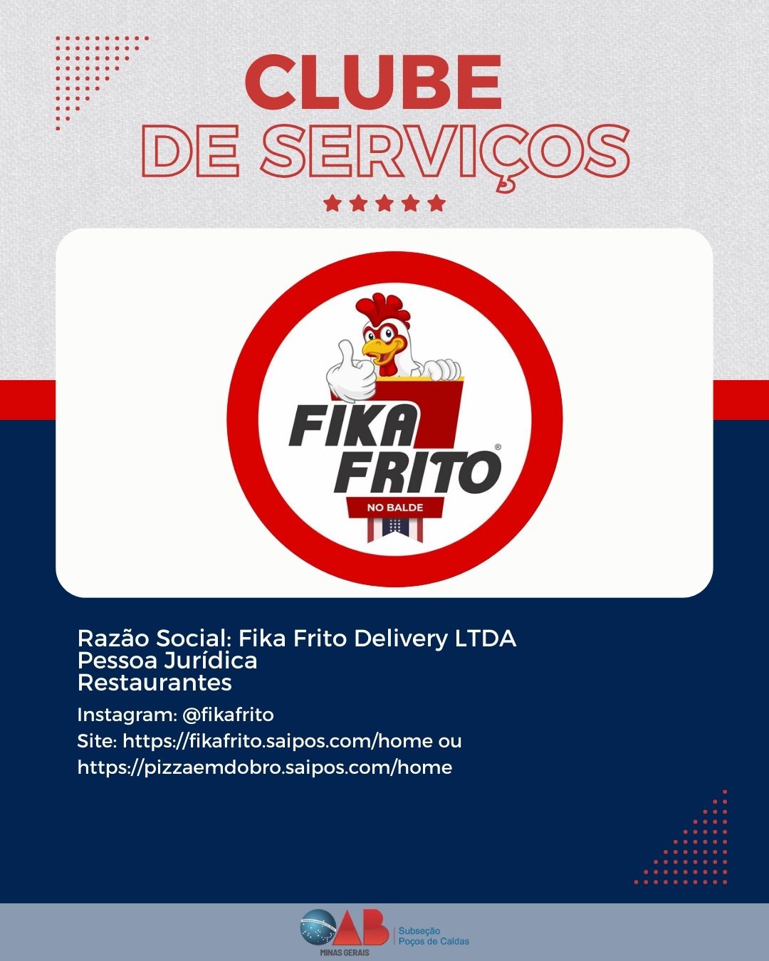 Novo Credenciamento – Clube de Serviços