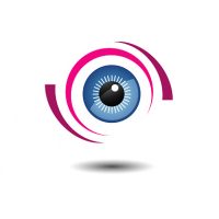 modern Optical Lens EyeLogo design vector for Ophthalmologist symbol